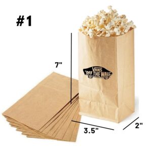 Bolsa de papel kraft personalizada #1  - 1 color tinta