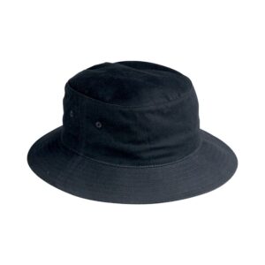 Bucket hat negro para estampar – adulto