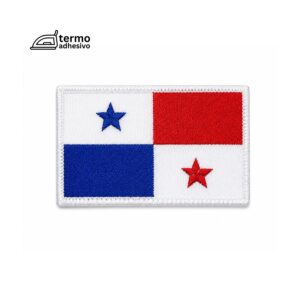 Parche termoadhesivo 2.5" Bandera de Panamá