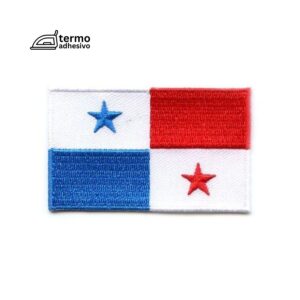 Parche termoadhesivo 2.5" Bandera de Panamá