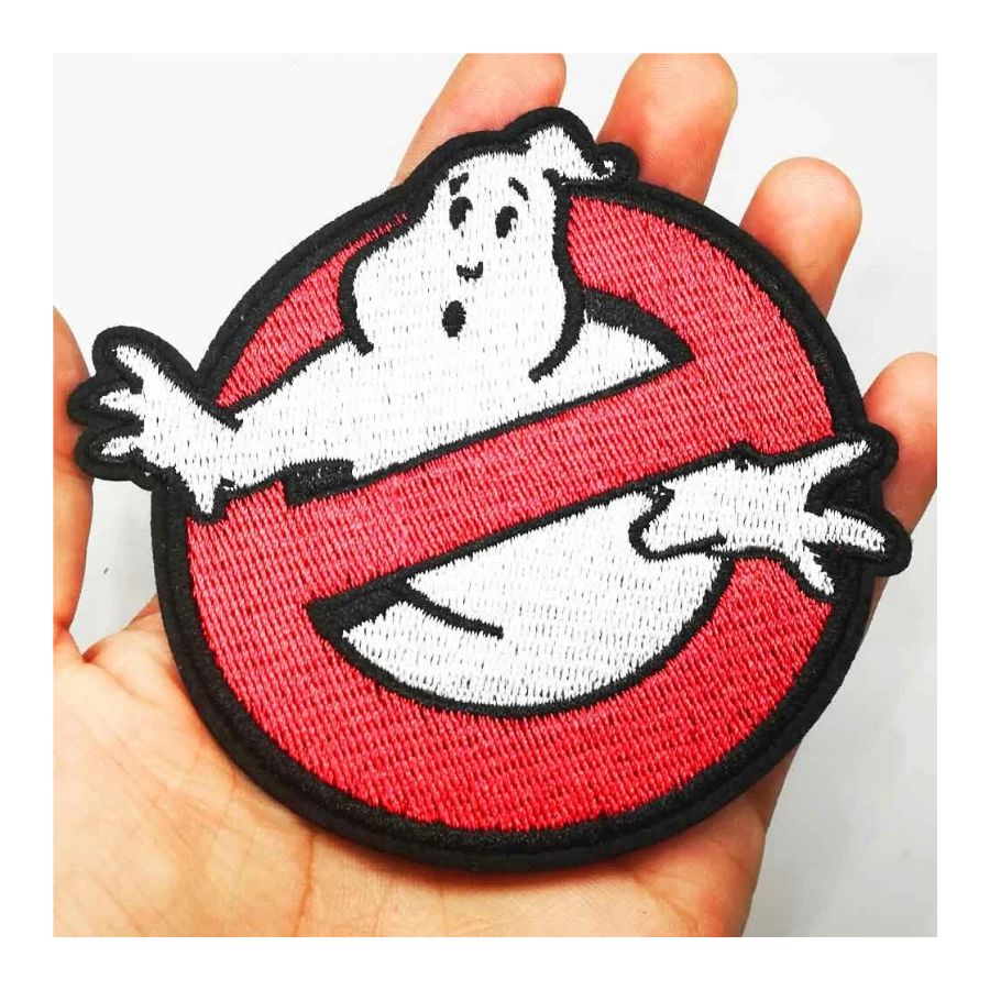 Parche bordado 3.5" inspirado en película Cazafantasmas - Imagen 2