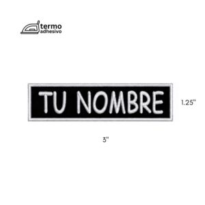 parche con nombre